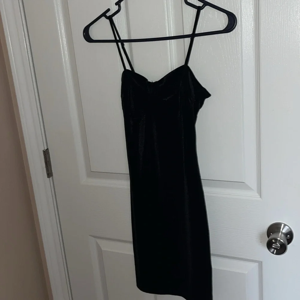 Black Velvet Dress